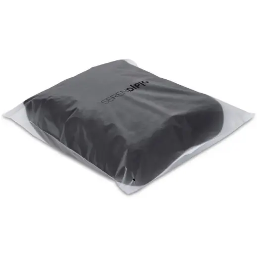 Serendipio Cozy Cloud Fleece Blanket Black Bag